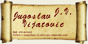 Jugoslav Vijatović vizit kartica